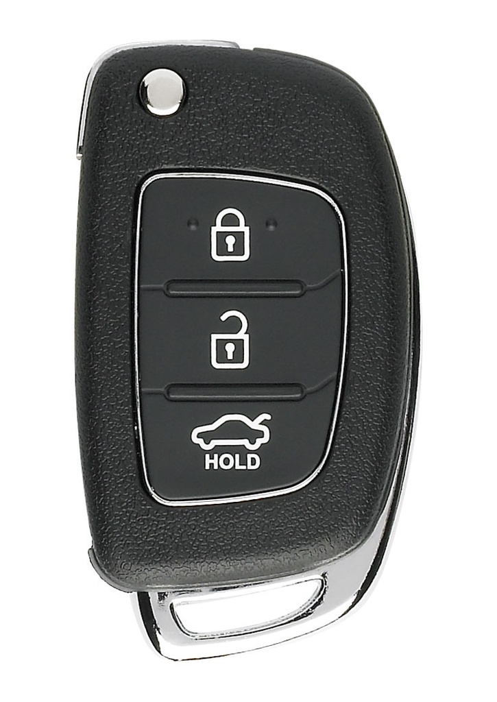 Carcasa HYUNDAI/KIA 3 botones Plegable (MLHY18P7 / HY48CS3B-M)