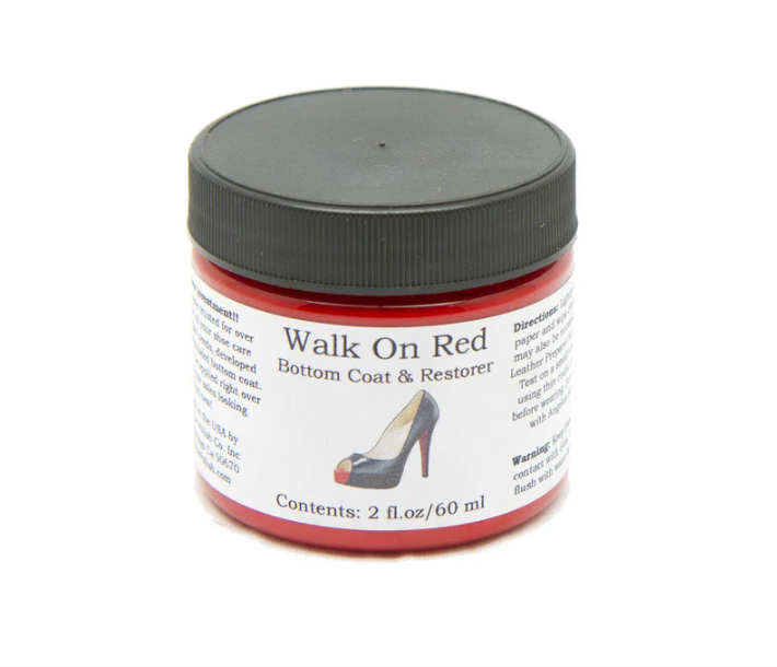 Pintura para Suelas Rojo - Walk on Red Angelus 60 ml.
