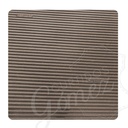 Microporoso Saldo Caster Rayado 15 mm. Negro/Marron (Plancha) 65x110 cm.