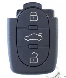 [ADC3B] Carcasa GRUPO VAG 3 botones pila en carcasa CR-1620 (MLAU04 - AU66CS3B-1620 - AUAC3 - CARTELAUD-4 - AU04KS)