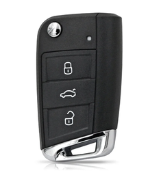 [VWHAAC3E] Carcasa GRUPO VAG 3 Botones Plegable (JMA NO - VAG66CS3B-M - CARTELVW-4)