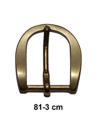 [GHL181] Hebilla Latón Ref. 81 para correa de 3 cm.