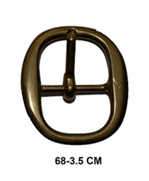 [GHL268] Hebilla Latón Ref. 68 para correa de 3,5 cm.