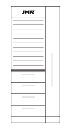 [JMAMKPDSL] Módulo KEY STATION Mod. KP-D Side L Con Cajones