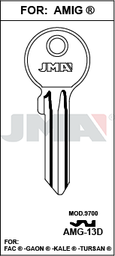 [AMG13D] Llave Acero GRUPO - B