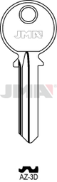 [AZ3D] Llave JMA Acero GRUPO - B
