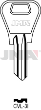 [CVL3I] Llave JMA Acero GRUPO - B